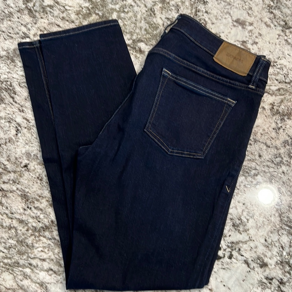 Express slim hyper stretch jeans